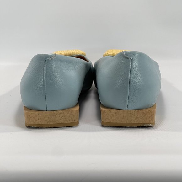 Anthro ANGEL ALARCON Ballet Flats In Blue - Picture 8 of 13